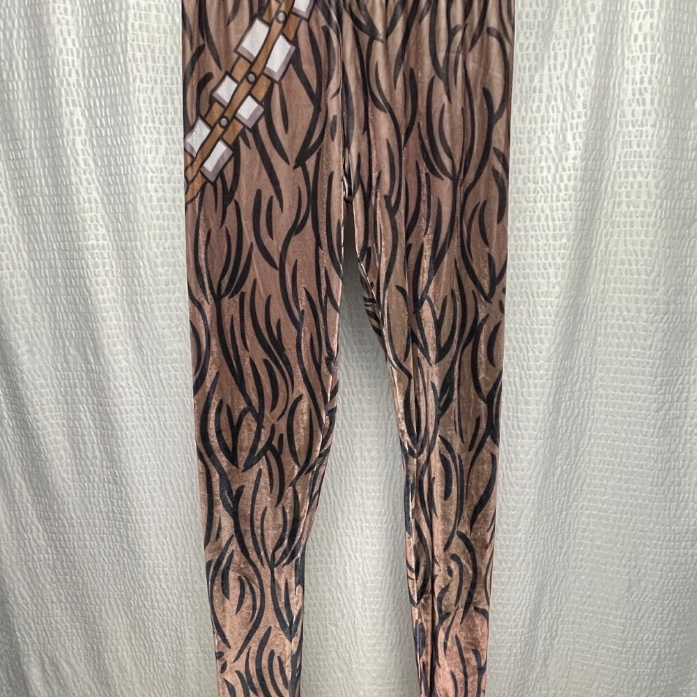 Star Wars Chewbacca Cosplay Leggings Women's Size Small